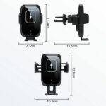 Βάση ασύρματης φόρτισης Smartphone αυτοκινήτου - X11 - 889688 - Image 3