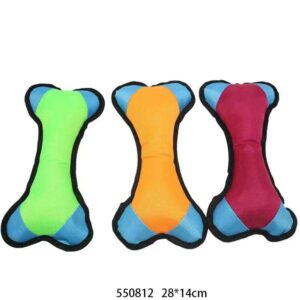Υφασμάτινο παιχνίδι σκύλου κόκκαλο - 28x14cm - 12pcs - 550812 - Image 4