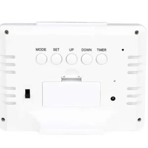 Ψηφιακό ρολόι – Ξυπνητήρι - 2000WJ - 902002 - White - Image 2