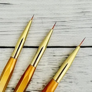 Σετ πινέλα μανικιούρ Nail Art - B101 - 3pcs - 910464 - Image 2