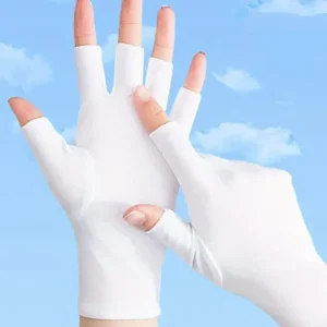 Γάντια μανικιούρ για προστασία από ακτινοβολία UV - NG01 - 910532 - White - Image 2