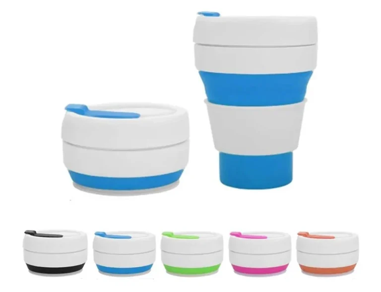 Πτυσσόμενο παγούρι σιλικόνης - 1009 - 350ml - 920076 - Image 3