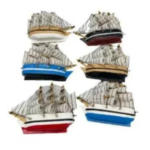 Διακοσμητικό Souvenir μαγνητάκι - Καραβάκι ιστιοφόρο - 008 - 921539 - Image 6