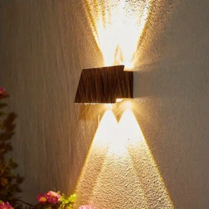 Ηλιακό φωτιστικό τοίχου LED - Warm White - 4lamps - 941372 - Image 6