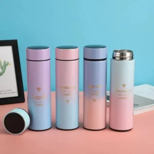 Φορητό παγούρι-θερμός με ψηφιακό θερμόμετρο - 500ml - 954125 - Image 2