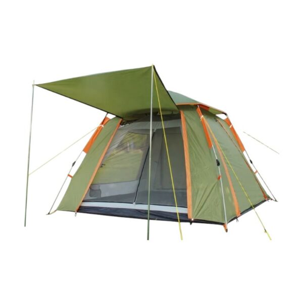 Σκηνή Camping 3 ατόμων με σκίαστρα - YB3021 - 2x2m - 960002 - Green