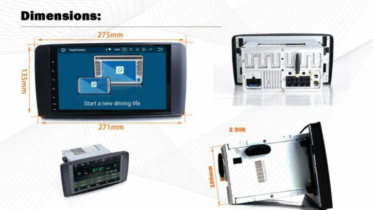 Ηχοσύστημα αυτοκινήτου 2DIN - Mercedes - R-Class - Android - 000828 - Image 11