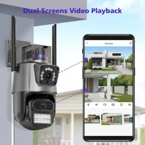 Κάμερα ασφαλείας IP Dual - Security Camera - WiFi - 310777 - Image 3