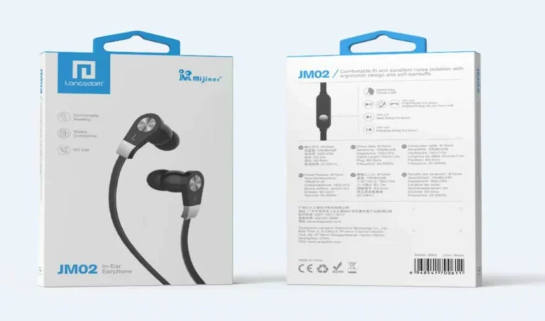 Ενσύρματα ακουστικά - JM-02 - 700611 - Black - Image 2