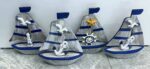 Διακοσμητικό Souvenir Καραβάκι - Σετ 8 τεμάχια - L2026-30ABCD - 125562 - Image 2