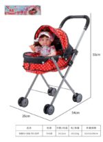 Παιδικό καροτσάκι με κούκλα - 895-16 - 232760 - Image 2