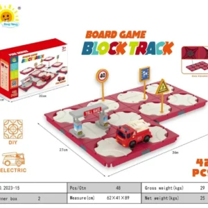 Επιτραπέζιο παιχνίδι - Block Track - 42pcs - 2023-15 - 677104T