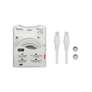 Καλώδιο κεραίας τηλεόρασης – Male/Female – 722BC – 20m – 196741 - Image 4