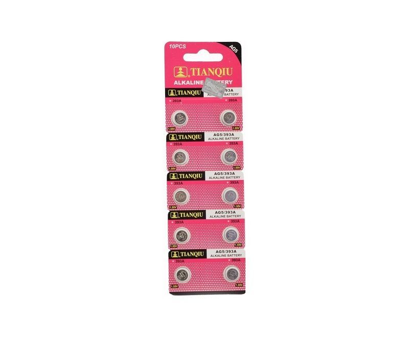 Αλκαλικές μπαταρίες - AG5/393A – 1.55V - 10pcs - 681057 Αλκαλικές μπαταρίες - AG5/393A – 1.55V - 10pcs - 681057