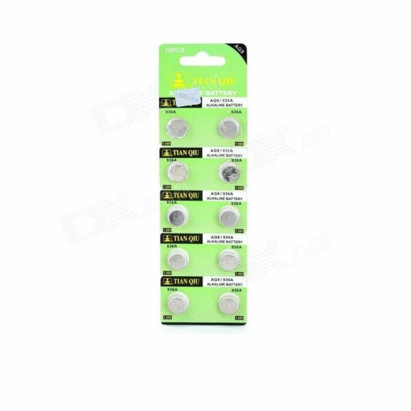 Αλκαλικές μπαταρίες - AG9/936A - 1.55V - 10pcs - 681095