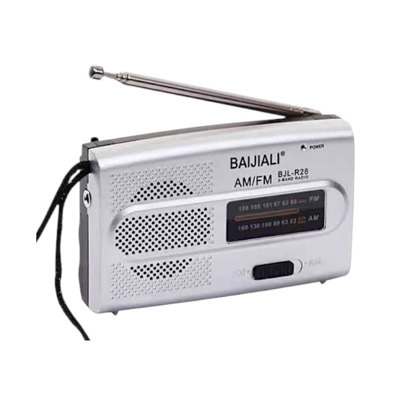 Φορητό ραδιόφωνο mini - PR-28 - 241366 - Silver Φορητό ραδιόφωνο mini - PR-28 - 241366 - Silver