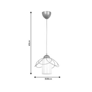 Öùôéóôéêü ïñïöÞò ìïíüöùôï PWL-1056 pakoworld E27 ëåõêü-÷ñõóü antique Ö20x65åê-099-000118