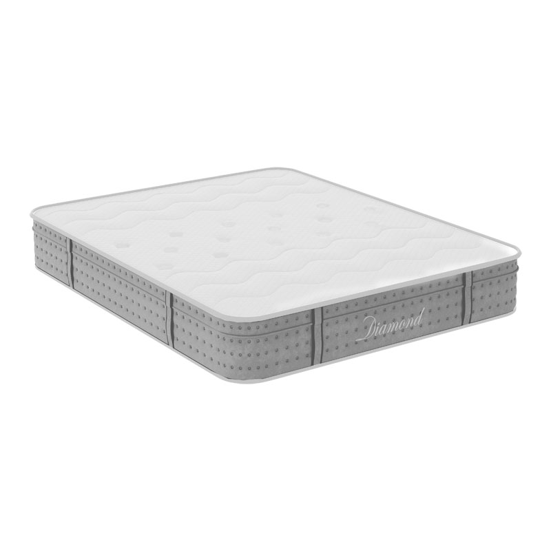 Στρώμα Diamond pakoworld pocket spring+gel memory foam 25-27cm 150x200εκ-100-000009