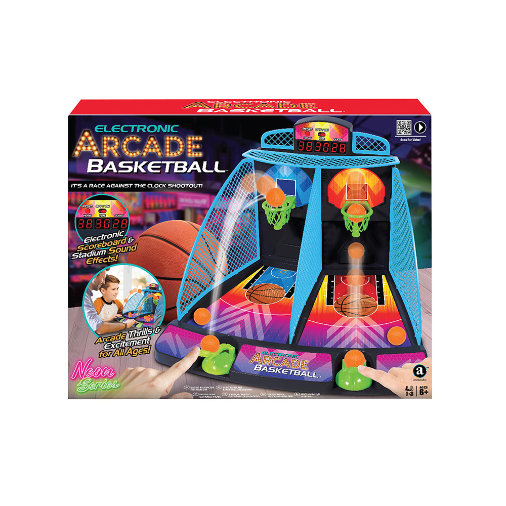 The Source Electronic Arcade Basketball - Καταπληκτικό ρετρό ηλεκτρονικό παιχνίδι Basket (2 παικτών)