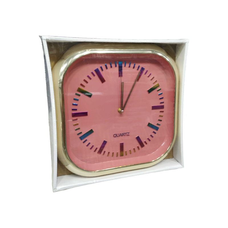 Ρολόι τοίχου - 737DC - 120070 - Pink