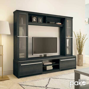 Σύνθετο σαλονιού Chico TV pakoworld χρώμα embony oak 180.5x40x158εκ-123-000057