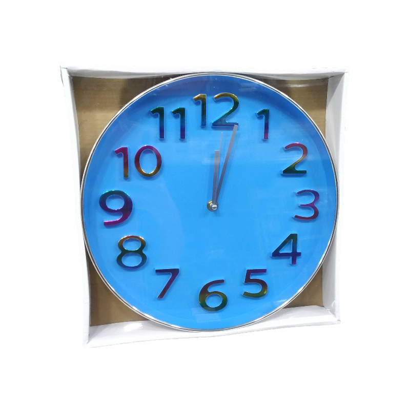 Ρολόι τοίχου - 615C - 124191 - Blue
