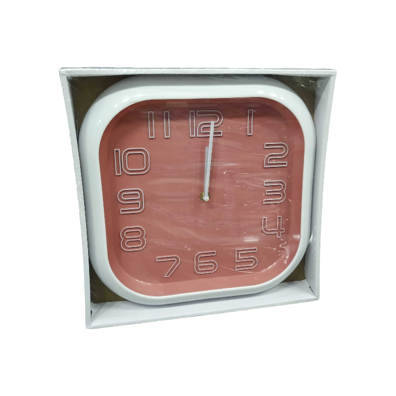 Ρολόι τοίχου - 735B - 130130 - Pink