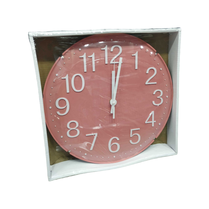 Ρολόι τοίχου - 732B - 130222 - Pink