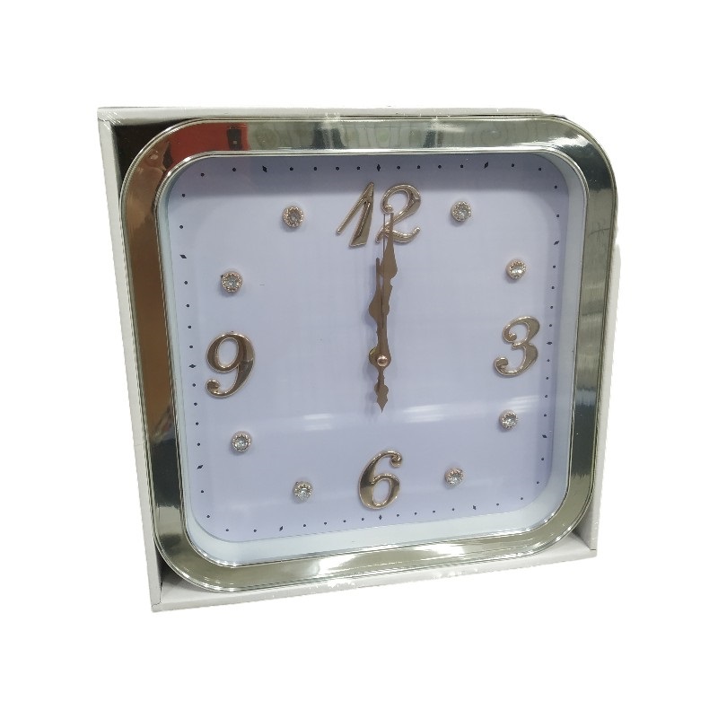 Ρολόι τοίχου - 706DZK - 131182 - Silver