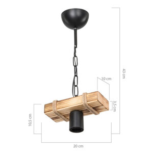 Öùôéóôéêü ïñïöÞò ìïíüöùôï PWL-1027 pakoworld Å27 öõóéêü-ìáýñï 20x10x43åê-147-000043