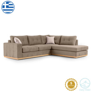 Ãùíéáêüò êáíáðÝò áñéóôåñÞ ãùíßá Boston pakoworld ýöáóìá mocha-cream 280x225x90åê-168-000023