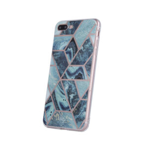 Geometric Marmur Case for Samsung Galaxy A22 4G dark blue