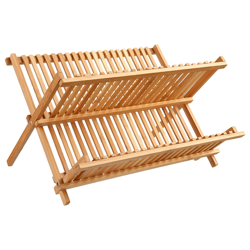 Πιατοθήκη Labon pakoworld bamboo φυσικό 42.5x33.5x25.5εκ-199-000047