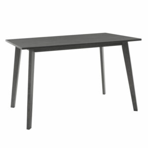 Tραπεζαρία Benson - Toto pakoworld σετ 5τμχ rustic grey - ύφασμα γκρι 120x75x75εκ-200-000187