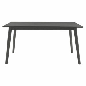 Tραπεζαρία Benson - Toto pakoworld σετ 7τμχ rustic grey - ύφασμα γκρι 150x90x75εκ-200-000193