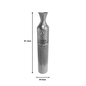 γκρι και λευκή απόχρωση Φ14x81.3εκ-209-000019