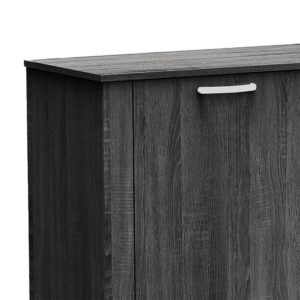 Μπουφές Kinley pakoworld grey-wenge 210x40x82εκ-248-000008