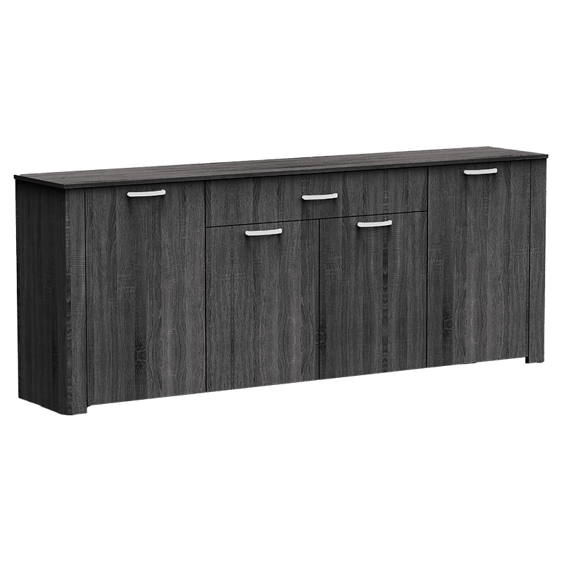 Μπουφές Kinley pakoworld grey-wenge 210x40x82εκ-248-000008