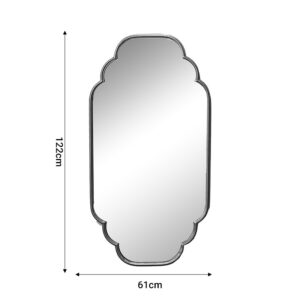 Καθρέπτης Farous Inart χρυσό μέταλλο 61x3x122εκ-295-000015