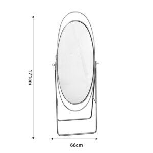 Καθρέπτης Erikson Inart χρυσό μέταλλο 66x39x171εκ-295-000018