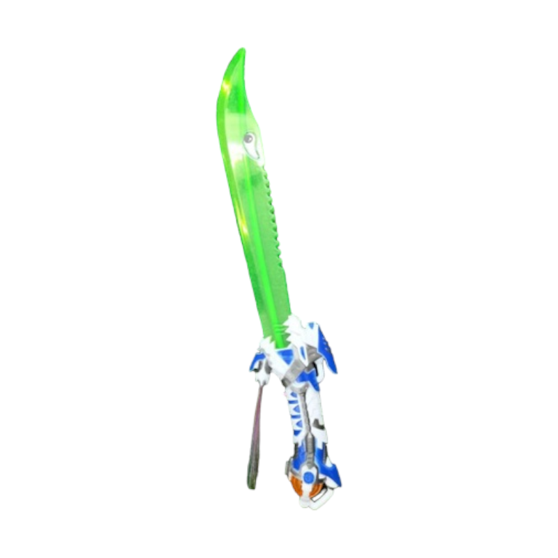 Παιδικό φωτεινό σπαθί LED - 0742 - 347496 - Green