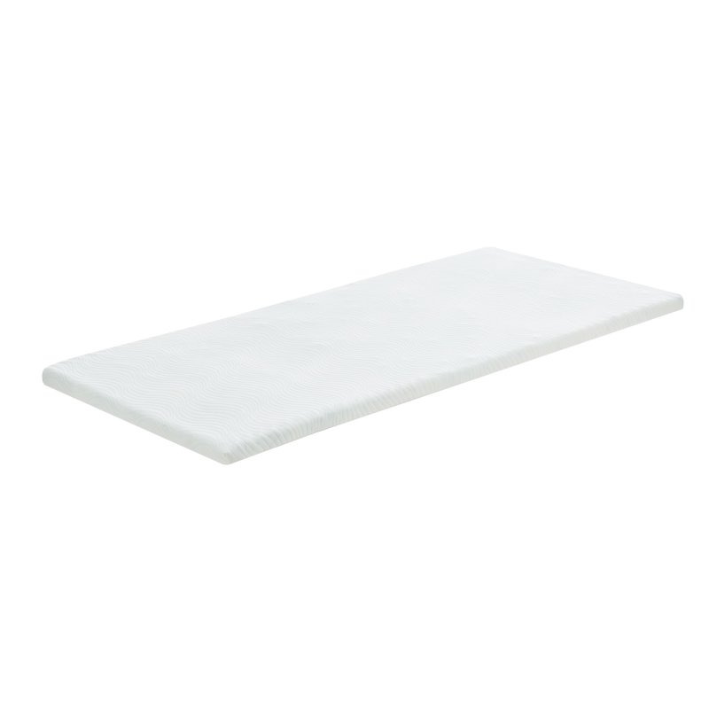 Ανώστρωμα Casmeriane pakoworld λευκό ύφασμα-memory foam 90x190x5εκ-348-000007