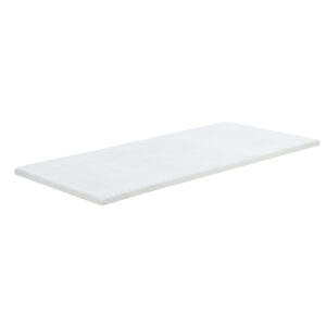 Ανώστρωμα Casmeriane pakoworld roll pack λευκό ύφασμα-memory foam 120x200x5εκ-348-000009