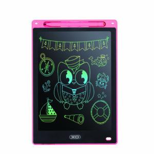 XO writing tablet LCD V01 10"" blue - Παιδικός Πίνακας Γραφής και Σχεδίου σε ροζ χρώμα