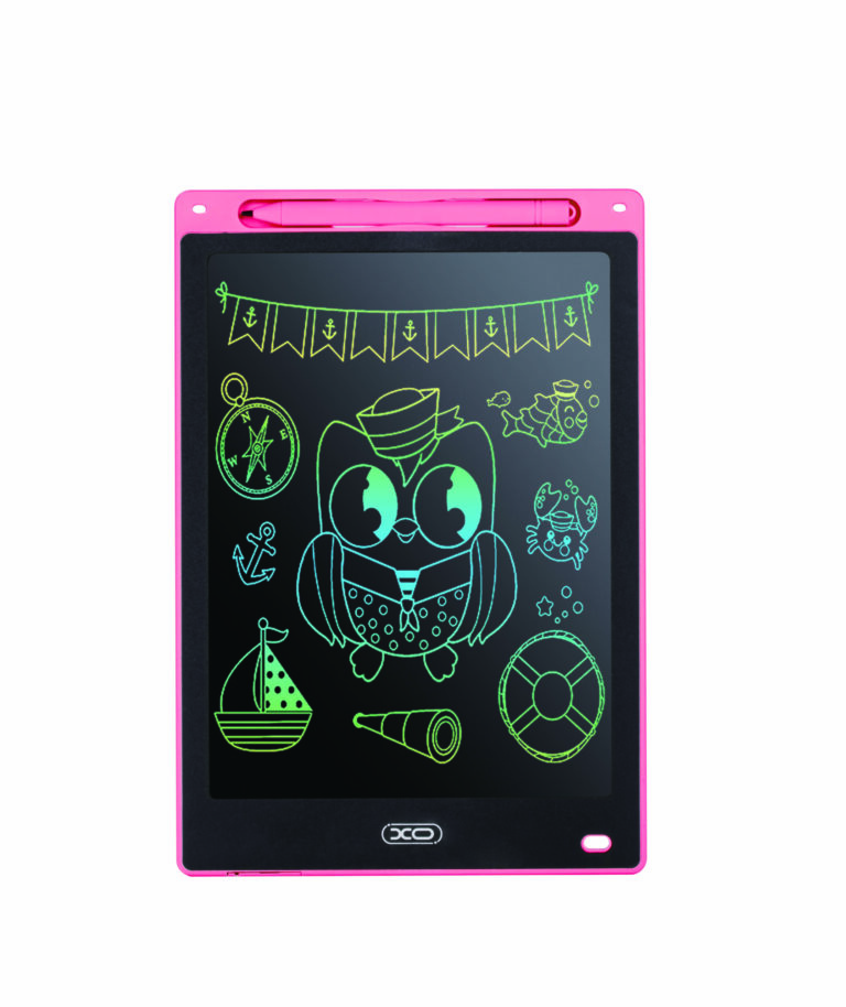 XO writing tablet LCD V01 10"" blue - Παιδικός Πίνακας Γραφής και Σχεδίου σε ροζ χρώμα