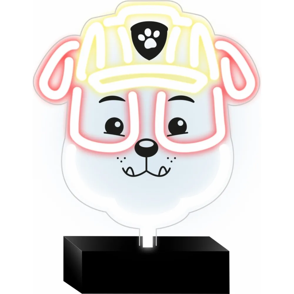 Forever Neon LED - Paw Patrol Stand - Rubble - Παιδικό επιτραπέζιο φωτιστικό Paw Patrol