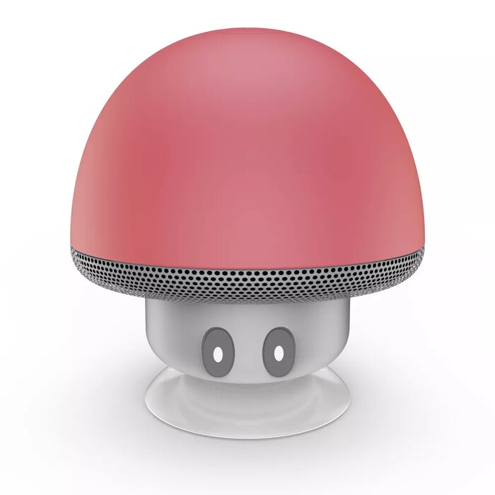 Setty Bluetooth speaker 3W Mushroom Red - Φορητό ηχείο σε σχήμα Μανιτάρι (GSM103310)