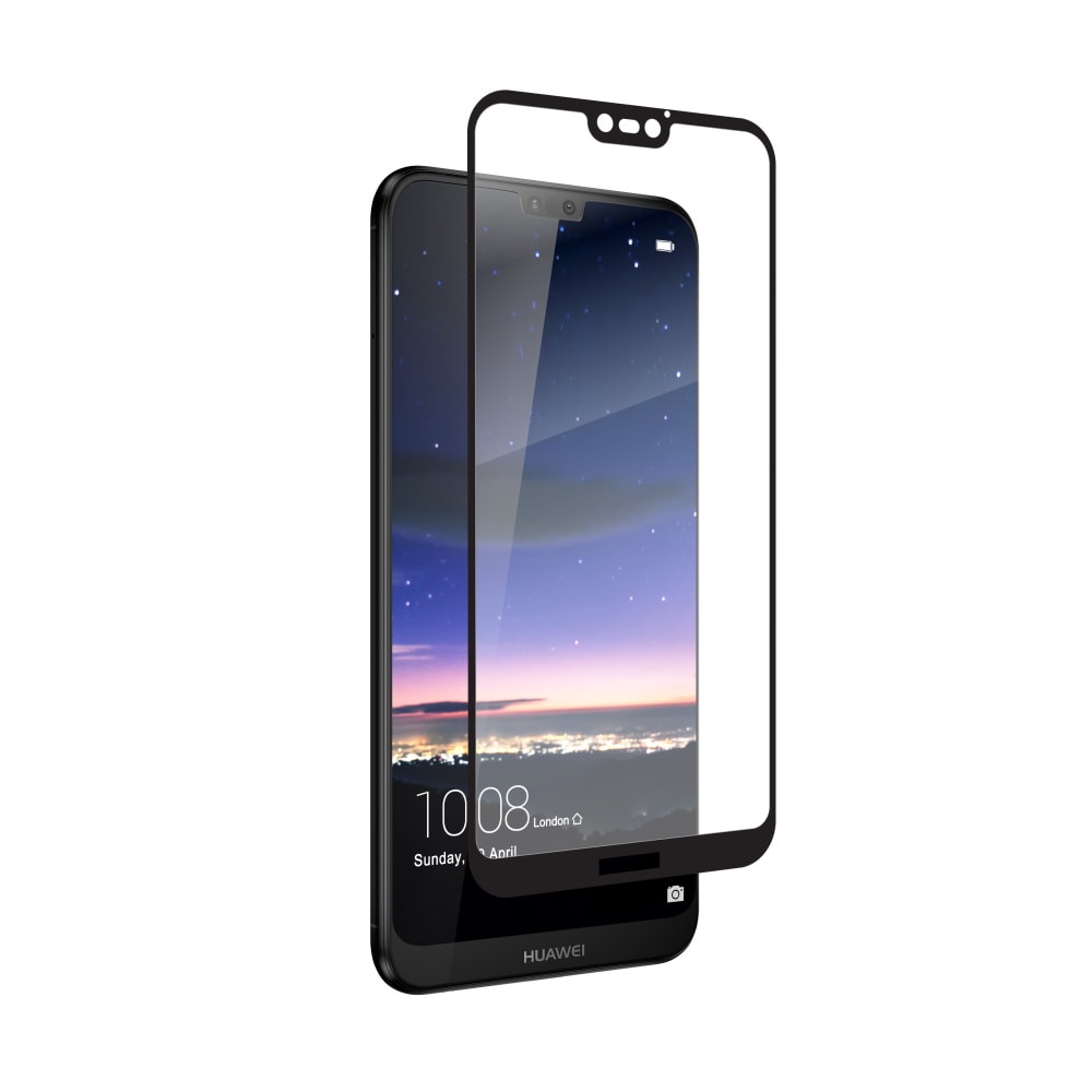 ZAGG InvisibleShield® Full Face Tempered Glass – Huawei P20 Lite (μαύρο πλαίσιο)