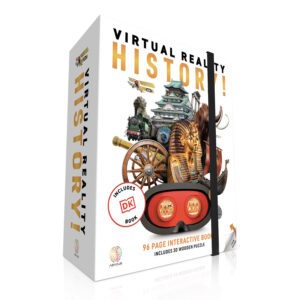 Abacus Brands VR Giftbox History! Σετ εικονικής πραγματικότητας – Πολυτελές Σετ Δώρου Για ηλικίες 8 ετών και άνω – Περιλαμβάνει Γυαλιά VR