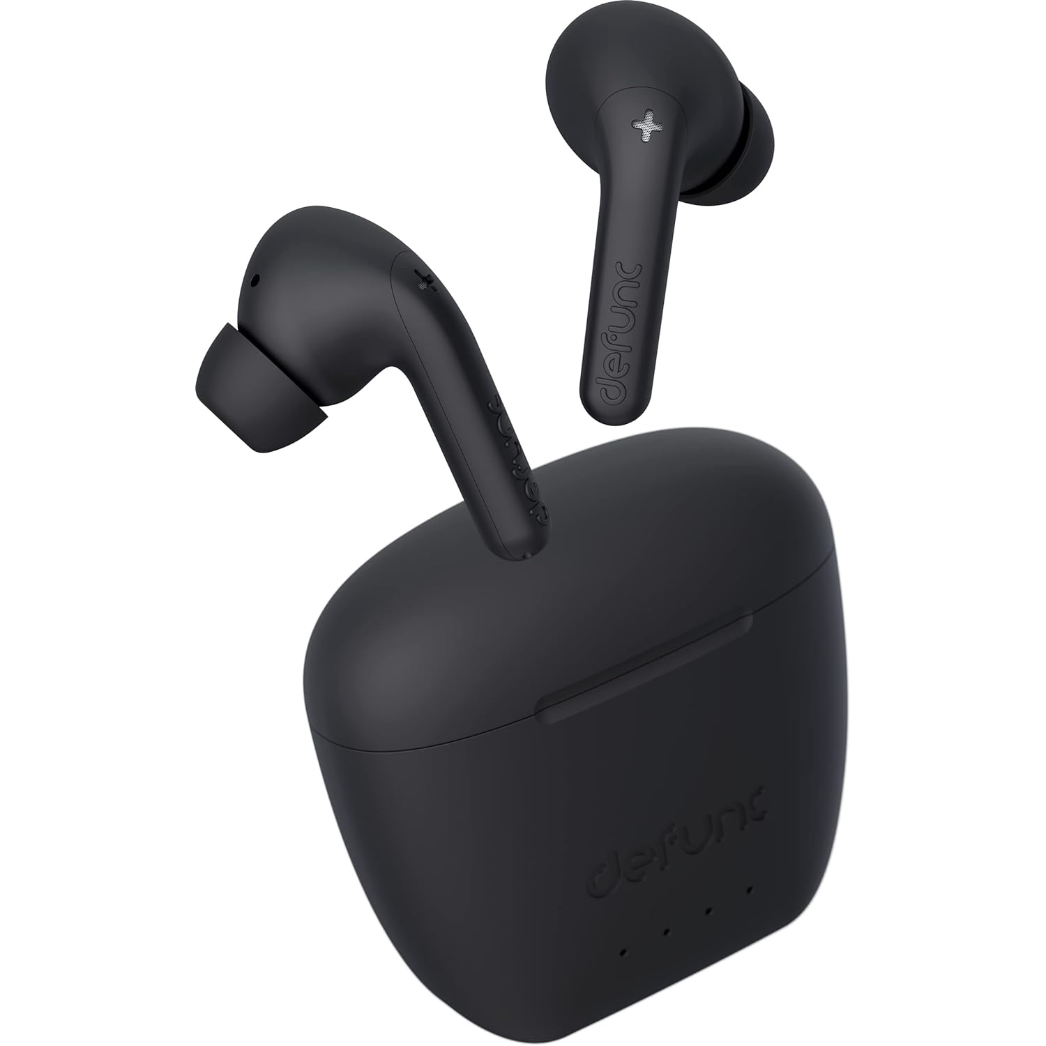Defunc TRUE AUDIO Bluetooth 5.3 Ασύρματα True Wireless Ακουστικά με θήκη (μαύρο)